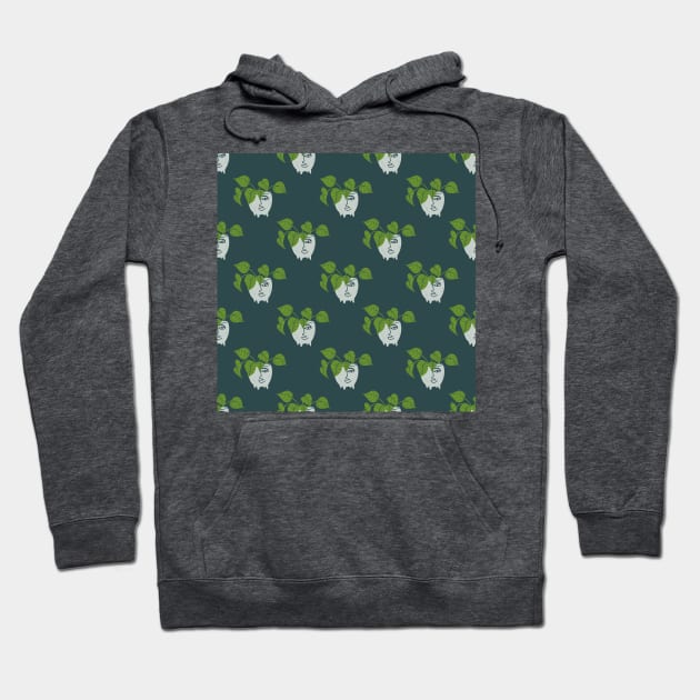 Houseplant pattern Hoodie by DanielK